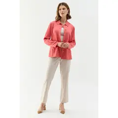 MA GRIFFE - Chaqueta Coral Mujer Magriffe