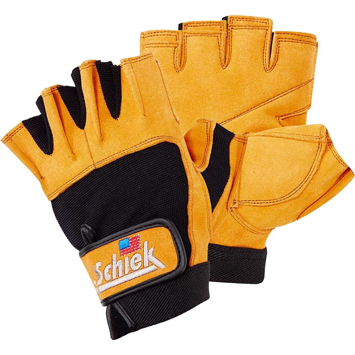 GENERICO - Guantes De Gimnasio Para Pesas Schiek 415 Power Series L Nat