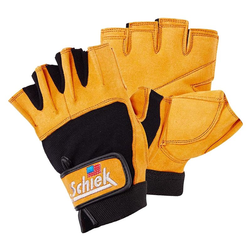 GENERICO - Guantes De Gimnasio Para Pesas Schiek 415 Power Series L Nat