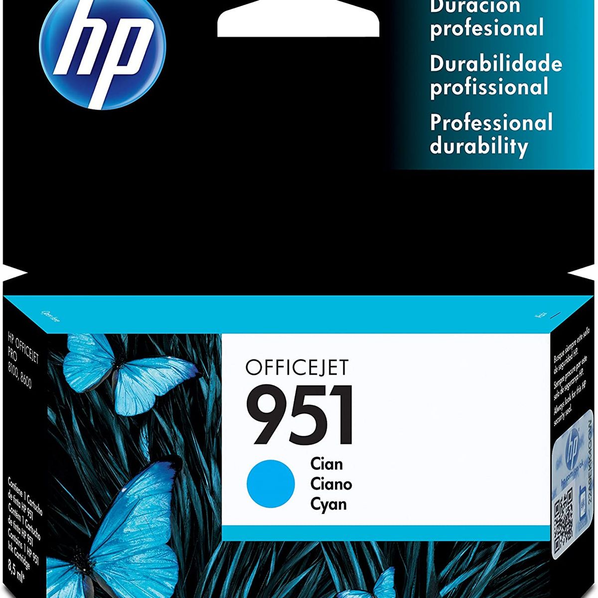 HP - Cartucho de Tinta HP951 700 páginas Cyan