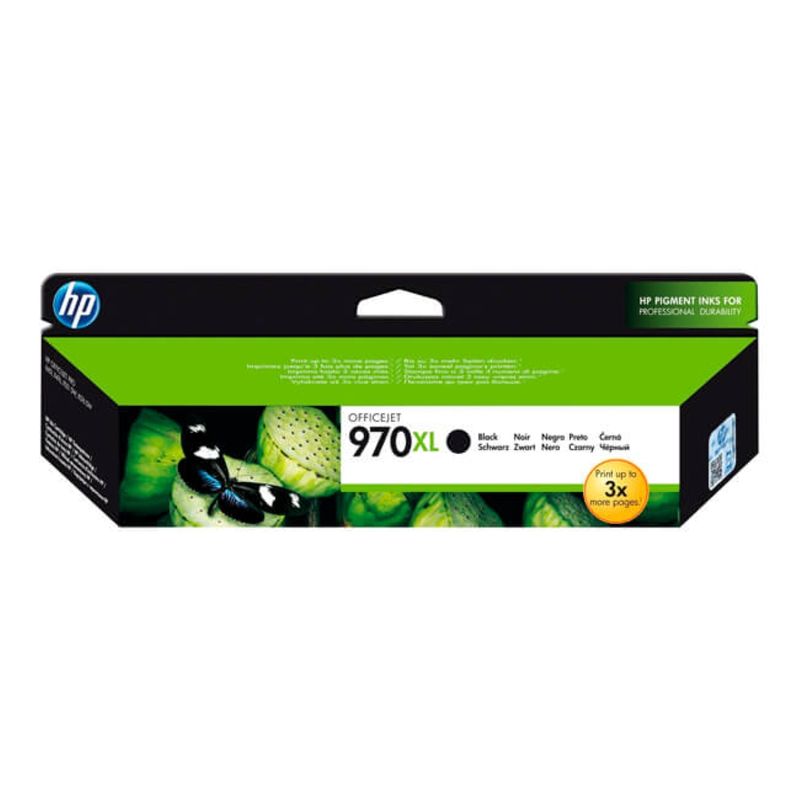 HP - Cartucho de Tinta HP 970XL 9200 páginas Negro