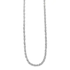 ANDREA COGGIOLA JOYAS - Cadena Cordón Tupido Enroscado Plata Fina 925