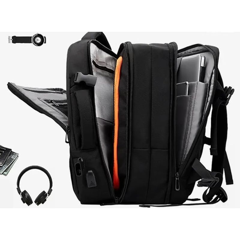 GENERICO - Mochila Viajes Expandible Avión