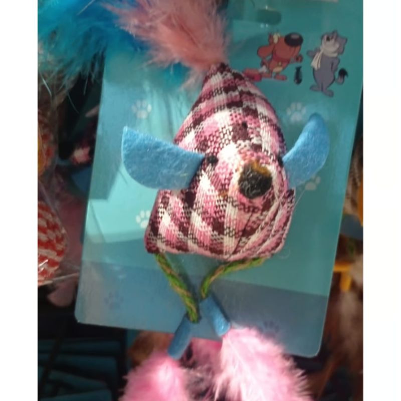 GENERICO - Juguete Para Gato Peluche En Forma De Raton