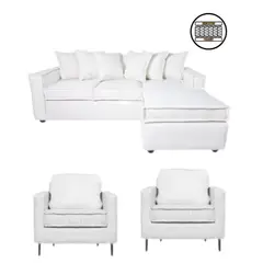 SITIAL HOME - LIVING 311 MANHATTAN  INTERCAMBIABLE MAS 2 POLTRONAS POCKET SPRING