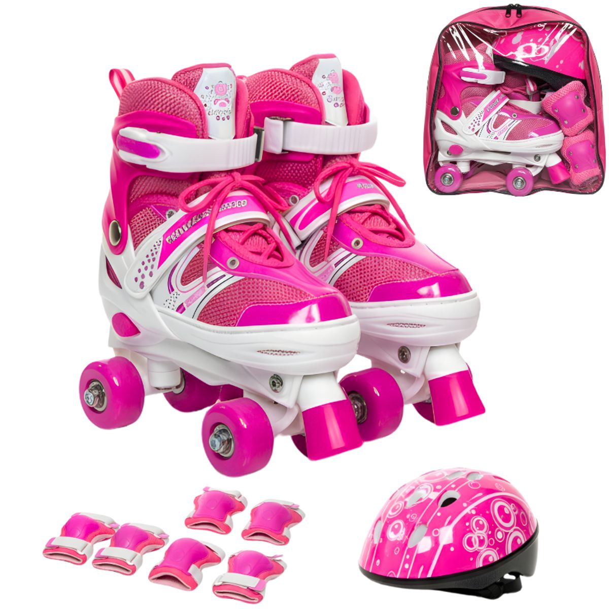 GENERICO - Patines Roller 4 Ruedas Ajustables Artísticos Para Niños