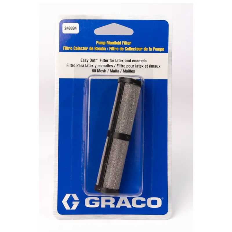 GRACO - Filtro bomba Graco - Malla 60 corto -  695795MarkIVMarkV