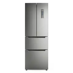 FENSA - Refrigerador 298L No Frost 3 Puertas Inverter Cajón SuperFresh DM64S Inox