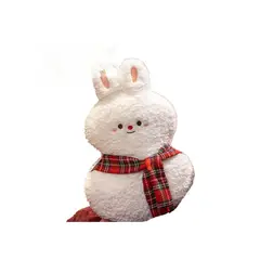 GENERICO - Almohada Cojín Navideño 45 cm - Conejito Terry