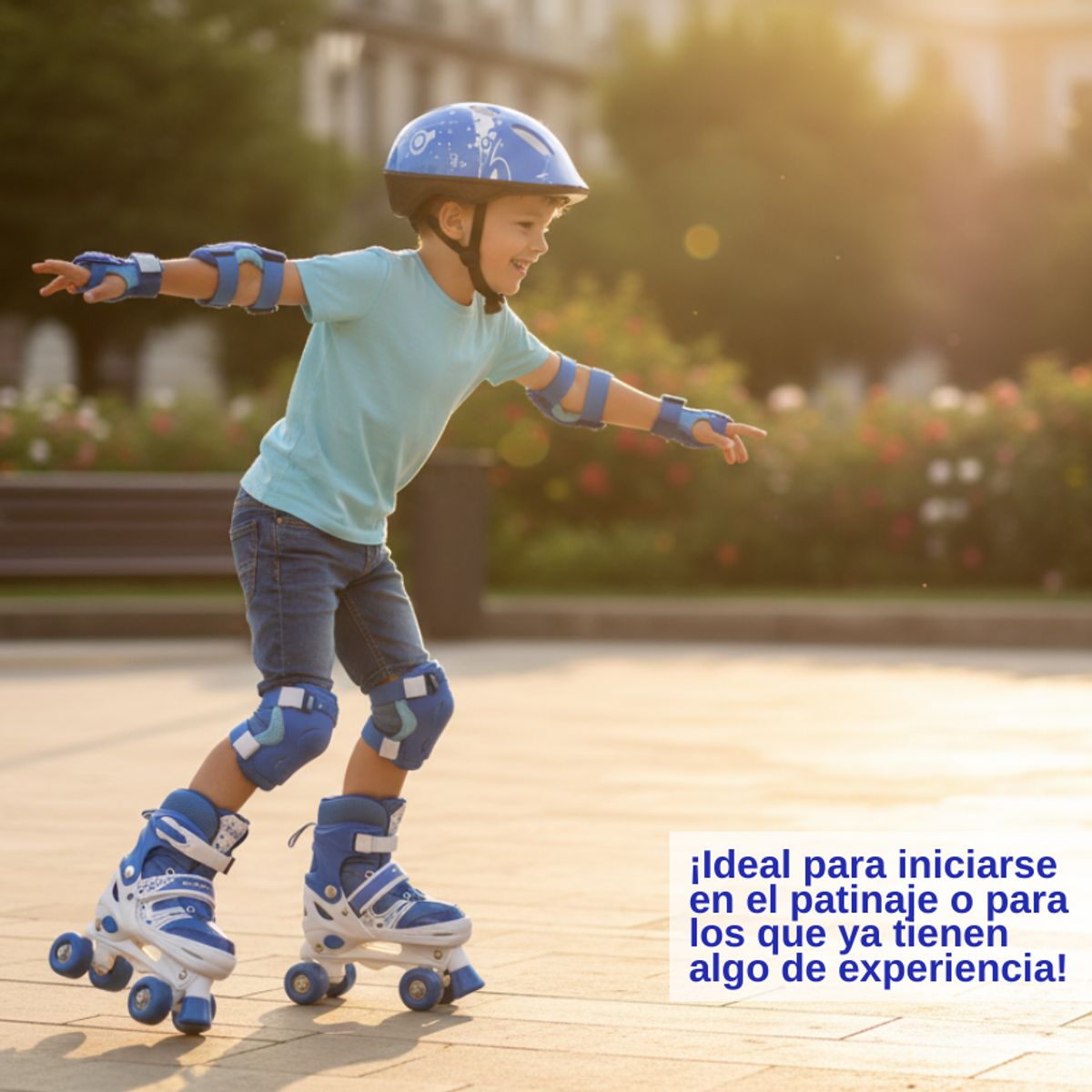 GENERICO - Patines Roller 4 Ruedas Ajustables Artísticos Para Niños