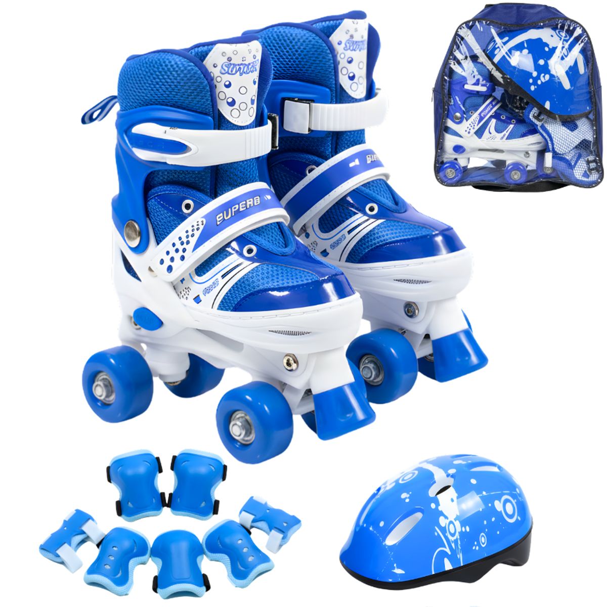 GENERICO - Patines Roller 4 Ruedas Ajustables Artísticos Para Niños