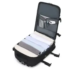 TRAVELWORLD - Mochila de Cabina Modelo Roma Tamaño bolso de mano avión