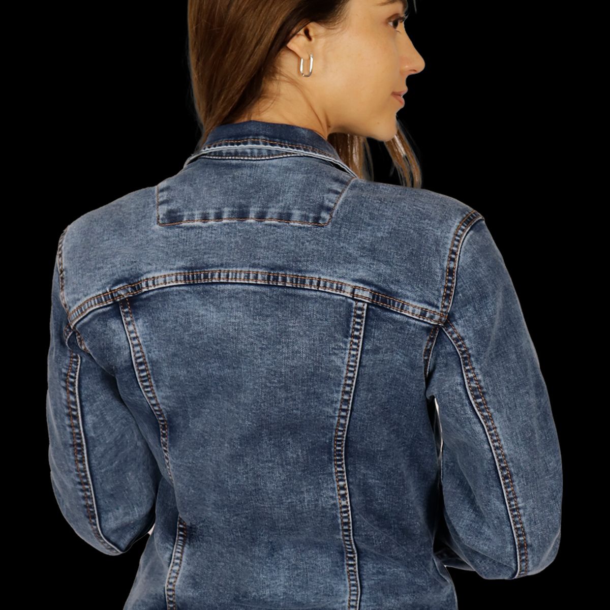 DIVINO JEANS - Chaqueta Marisol II Azul Medio Divino Jeans