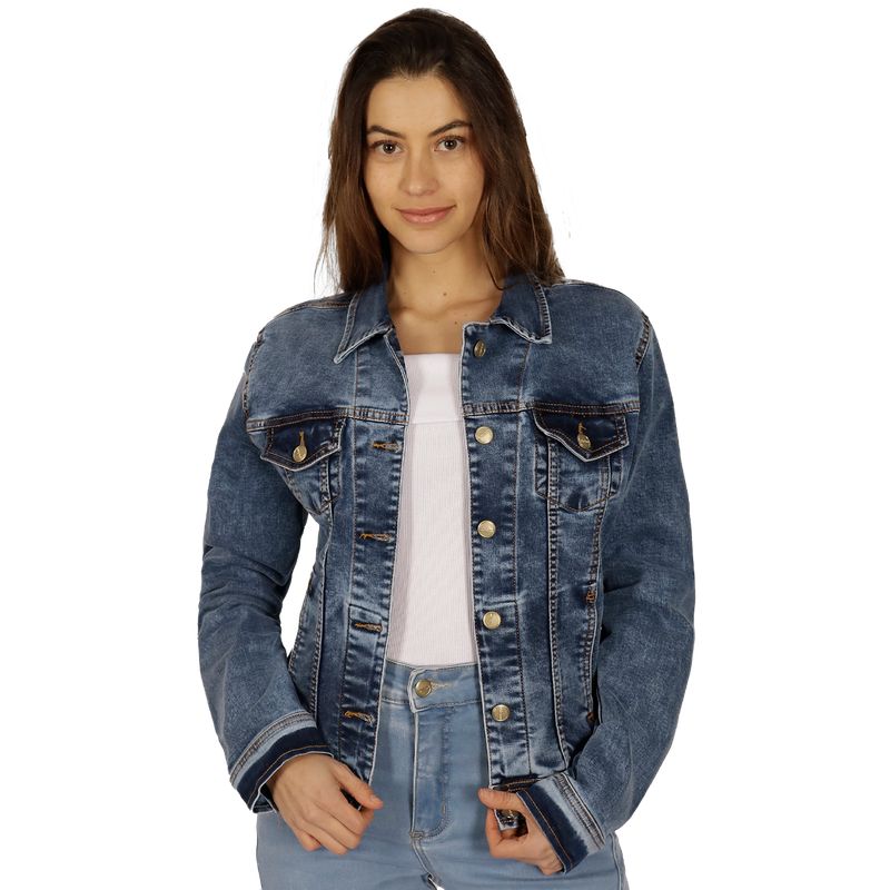 DIVINO JEANS - Chaqueta Marisol II Azul Medio Divino Jeans.