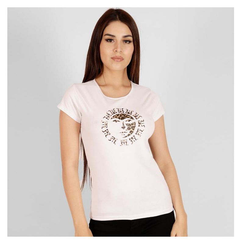 DIVINO JEANS - Polera Split II Blanco Divino Jeans - Blanco
