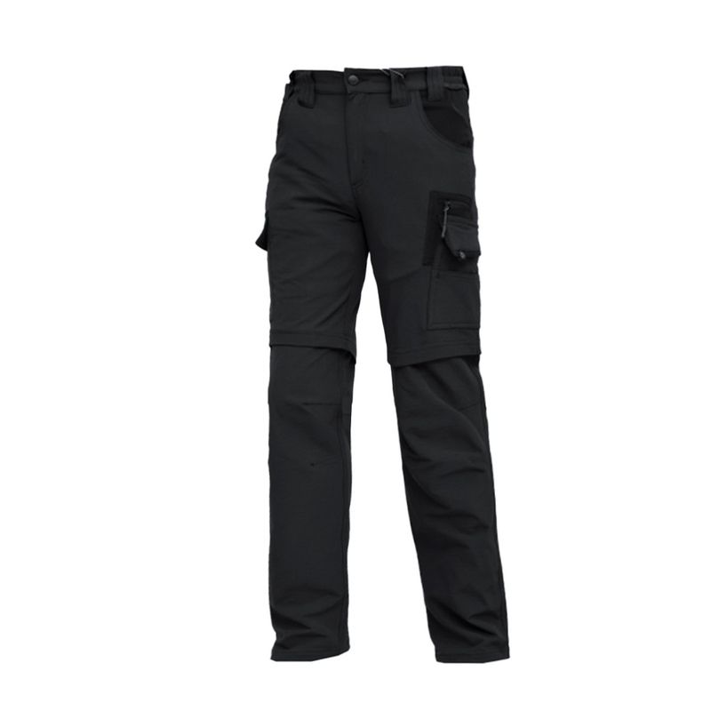 ABSOLUTE ZERO - Pantalon Outdoor Mujer Lightwind UV Ripstop Spandex Negro - Negro