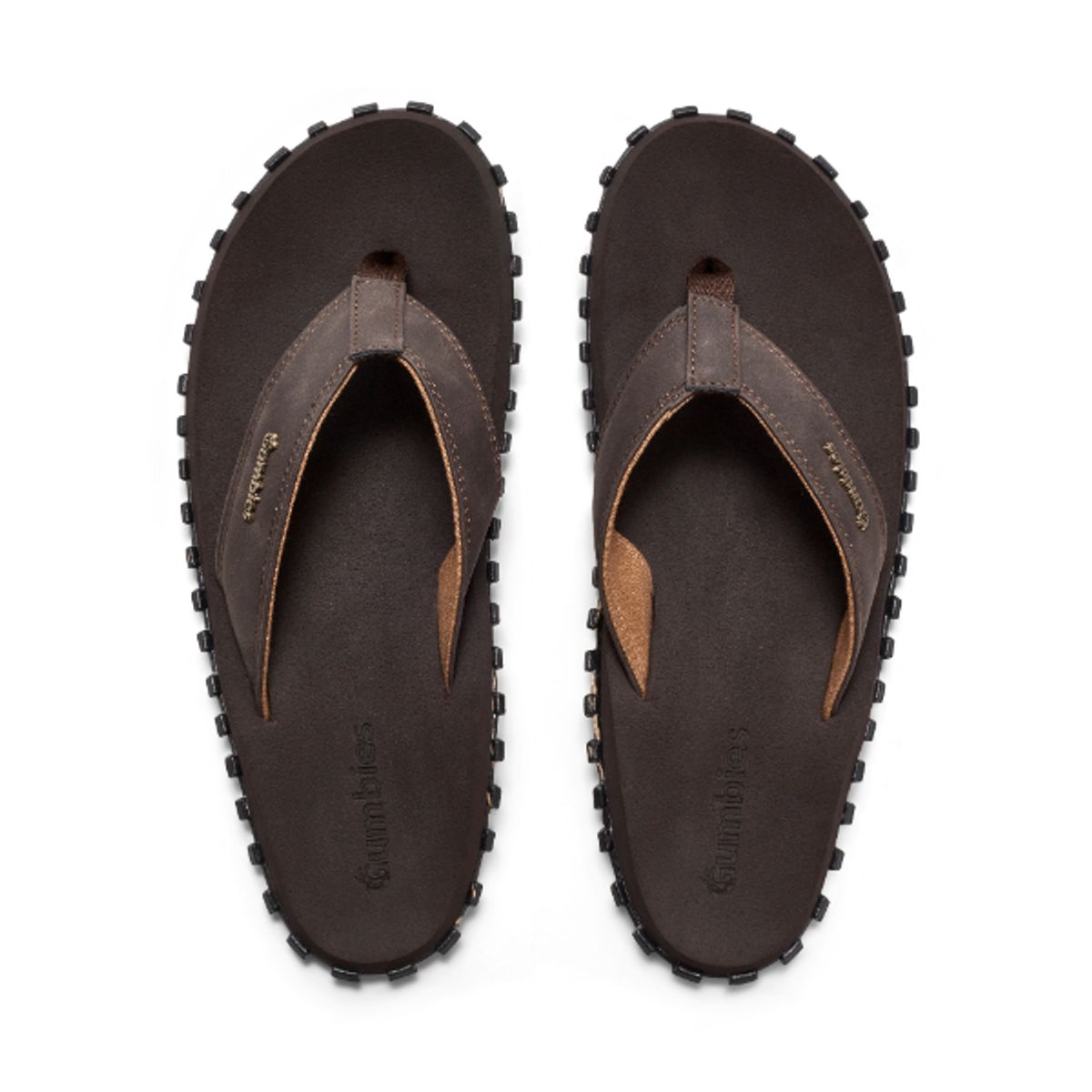 GUMBIES - Sandalia Hombre Vegovert Flip- Flop Marron Gumbies