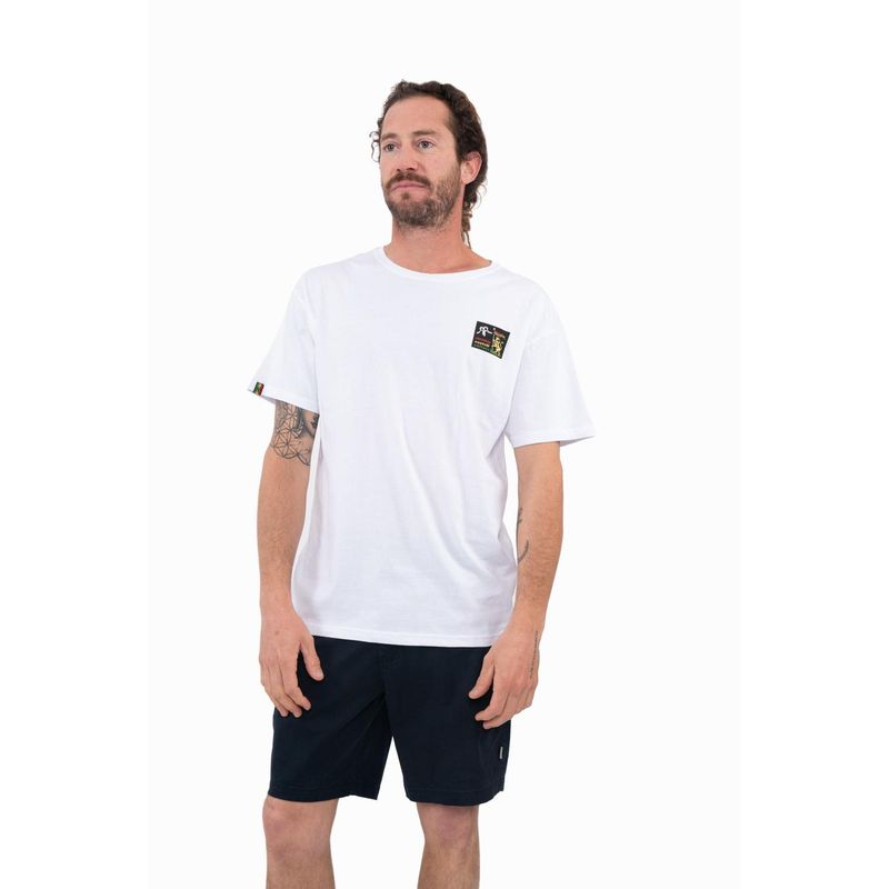 KAYA UNITE - Polera Hombre Roar White