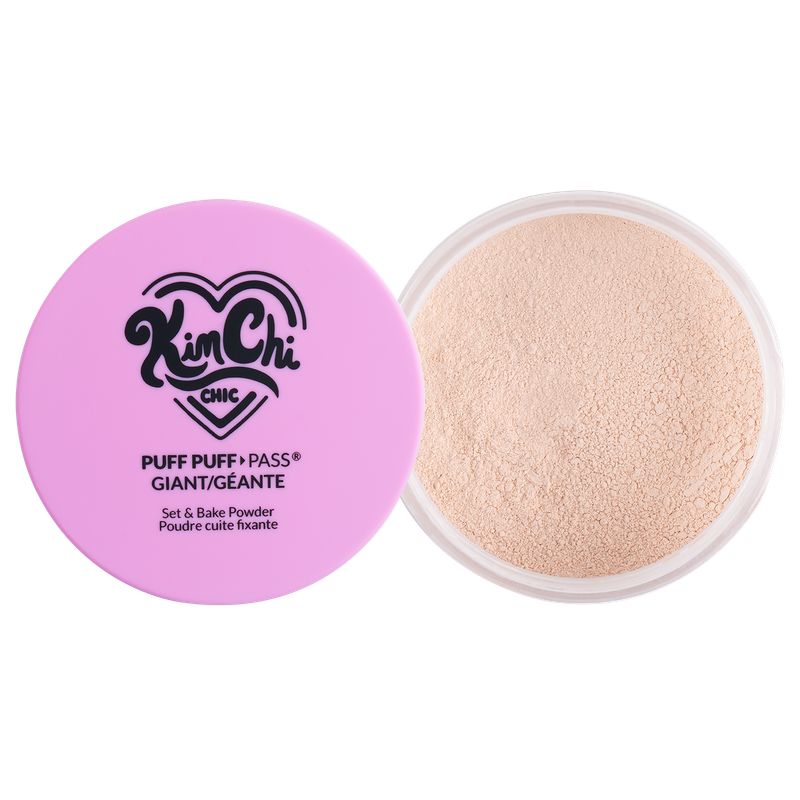 KIMCHI CHIC BEAUTY - Polvo Giant Puff Puff Pass Set  Bake Powder 80g Kimchi Chic