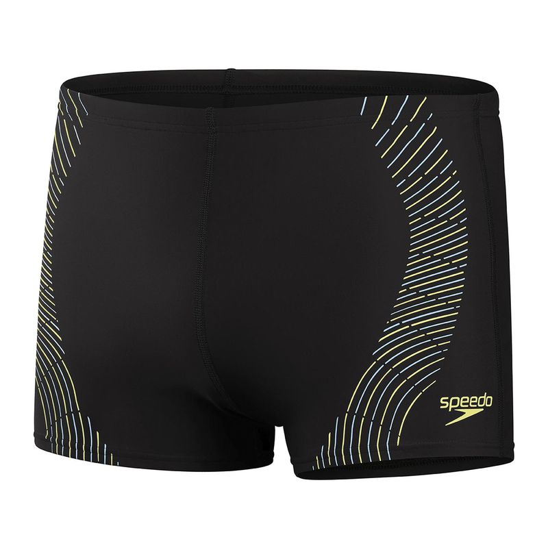 SPEEDO - Traje de baño Hombre Aquashort Negro Speedo