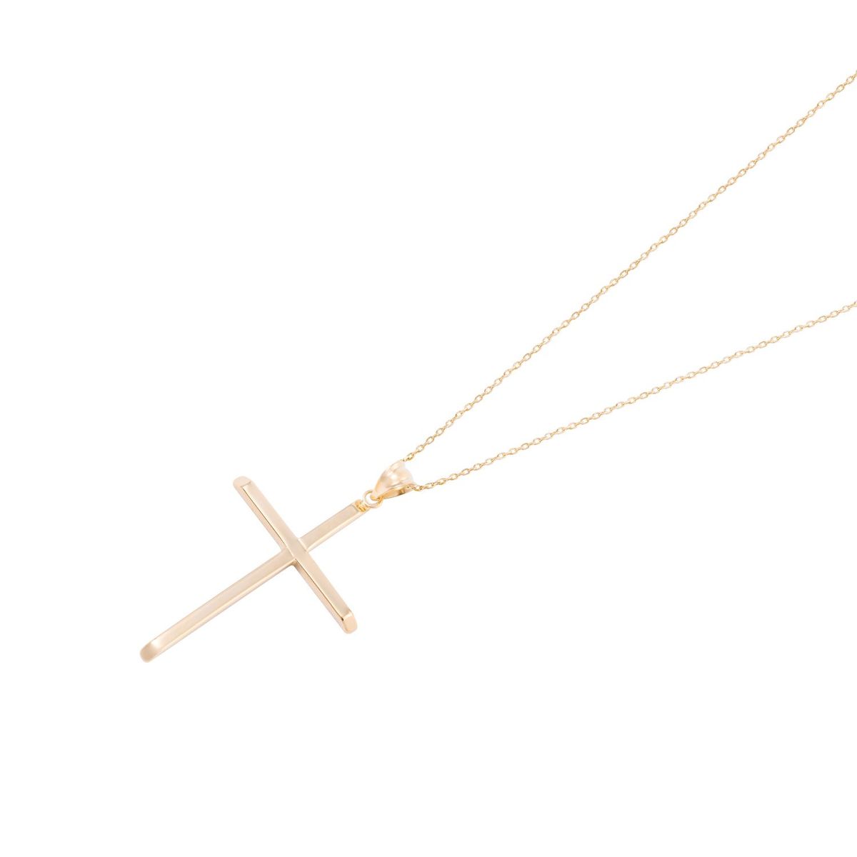 JB JOYAS BARON - Colgante de Oro 18kt Cruz 40MM