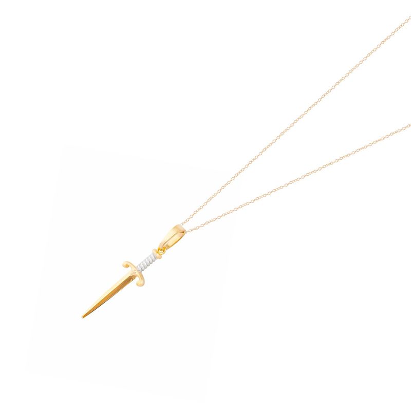 JB JOYAS BARON - Collar de Oro 18kt Espada