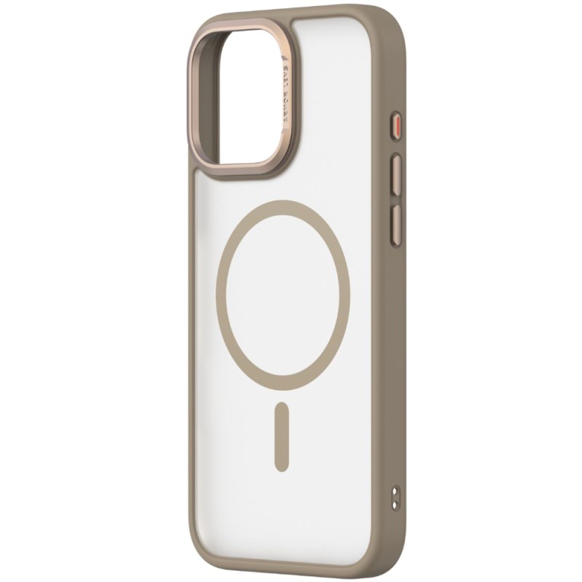 PINEAPPLESTORE - Funda para iPhone 16 Pro con MagSafe Joy Elegant Dark Gold Comma