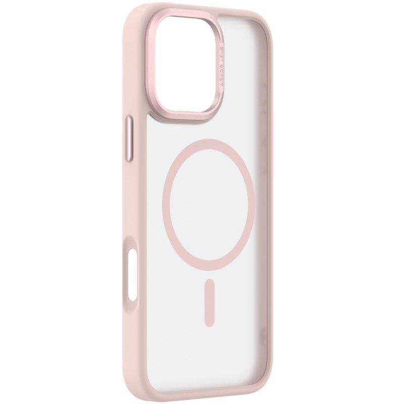 PINEAPPLESTORE - Funda para iPhone 16 con MagSafe Joy Elegant Rosado Comma