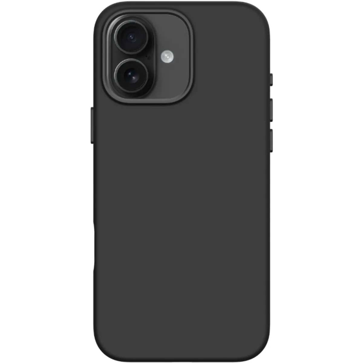 PINEAPPLESTORE - Funda de silicona para iPhone 16 Plus con MagSafe Nature Negro Comma