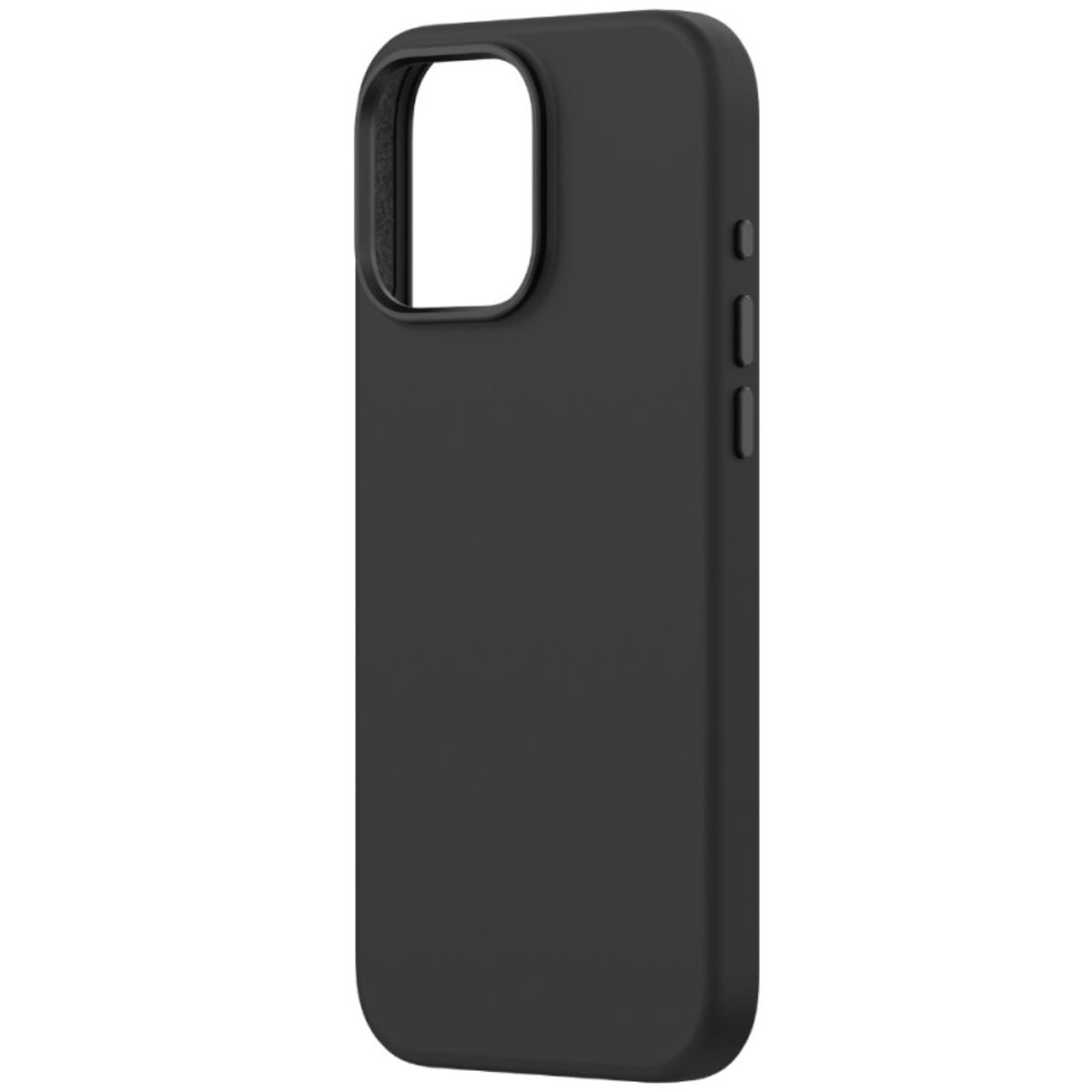 PINEAPPLESTORE - Funda silicona para iPhone 16 Pro Max con MagSafe Nature Negro Comma