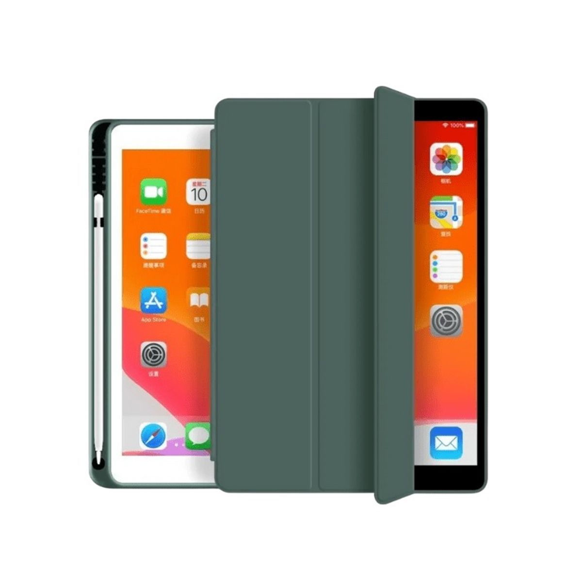 PINEAPPLESTORE - Protector iPad Air 4/5 10.9 Verde Oscuro