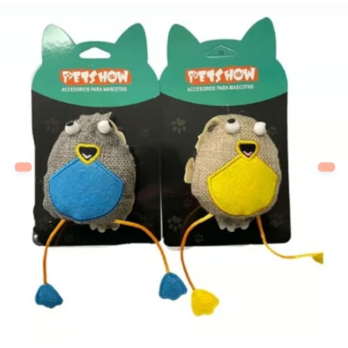 GENERICO - Juguete Peluche Para Gato Rana Arpillera