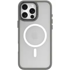 PINEAPPLESTORE - Funda para iPhone 16 Pro con MagSafe Joy Elegant Gris Comma