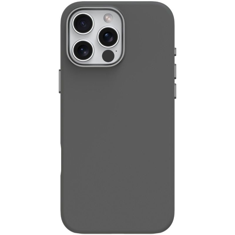 PINEAPPLESTORE - Funda de silicona para iPhone 16 Pro Max con MagSafe Nature Gris Comma