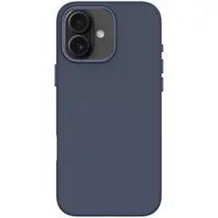 PINEAPPLESTORE - Funda de silicona para iPhone 16 con MagSafe Nature Azul Comma