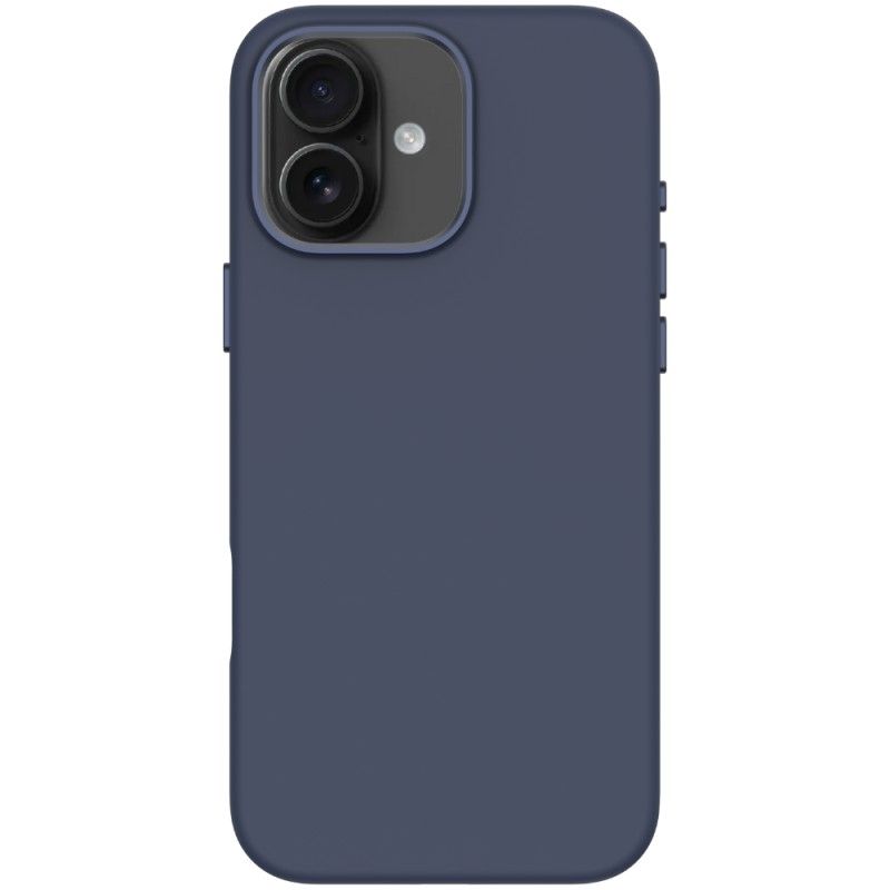 PINEAPPLESTORE - Funda de silicona para iPhone 16 Plus con MagSafe Nature Azul Comma