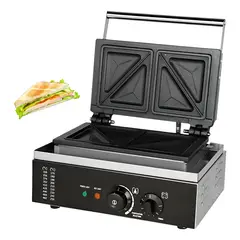 PASTELERIUSCL - Sandwicheras Maquina Para Sandwiches Sanduchera Doble 1500w