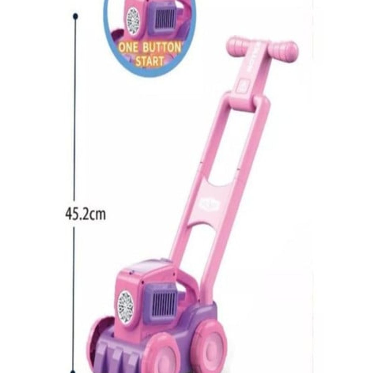 GENERICO - Juguete Carrito Corta Cesped Lanzador De Burbujas para niñas