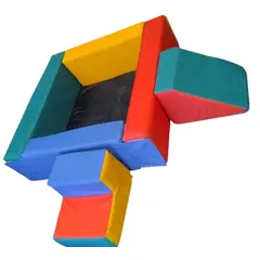 GENERICO - Set de Piscina de Pelotas (100 cm X 100 cm X 30 cm) + Rampa + Escalera