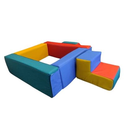 Imagen 2 del producto Set de Piscina de Pelotas (100 cm X 100 cm X 30 cm) + Rampa + Escalera