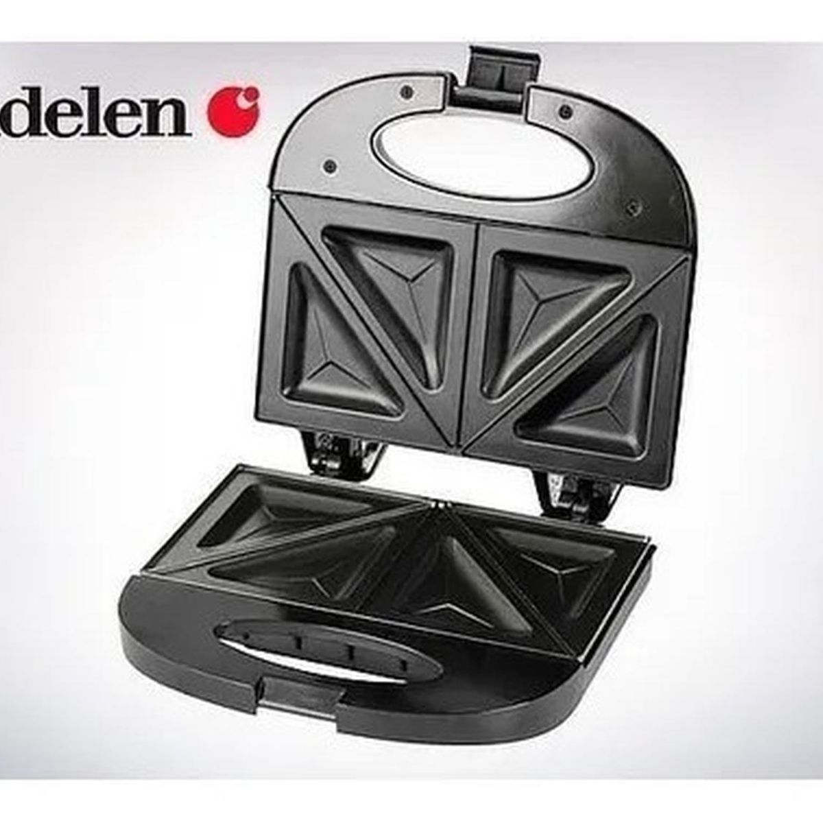 SINDELEN - Sandwichera Sindelen 2 Panes Negra Sw-850ng