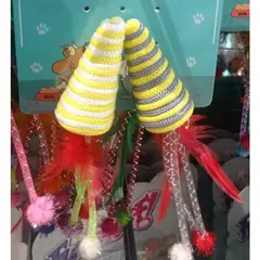 GENERICO - Juguete Multicolor Para Gatos Mascotas