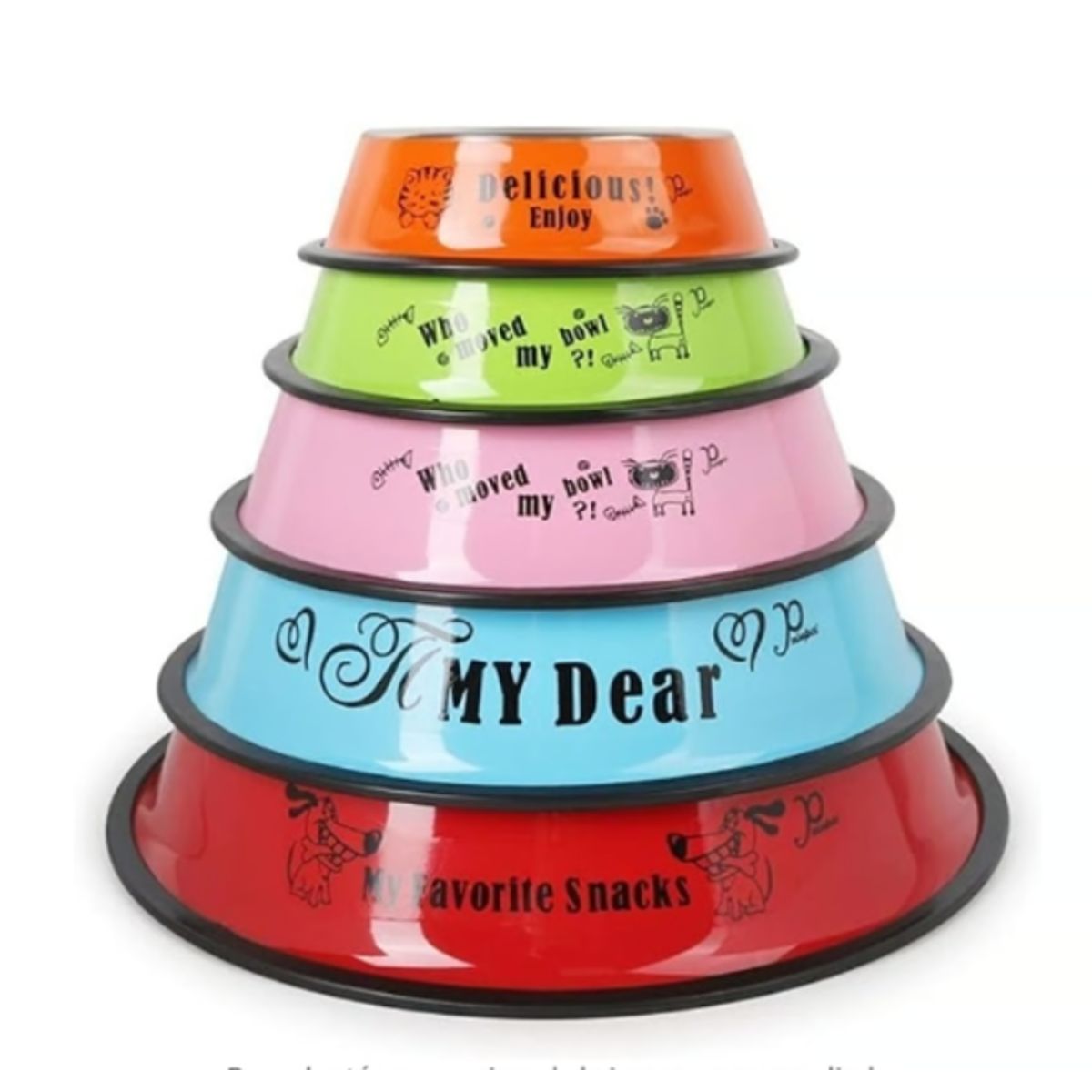 GENERICO - Comedero Para Mascotas Perro Acero Inoxidable