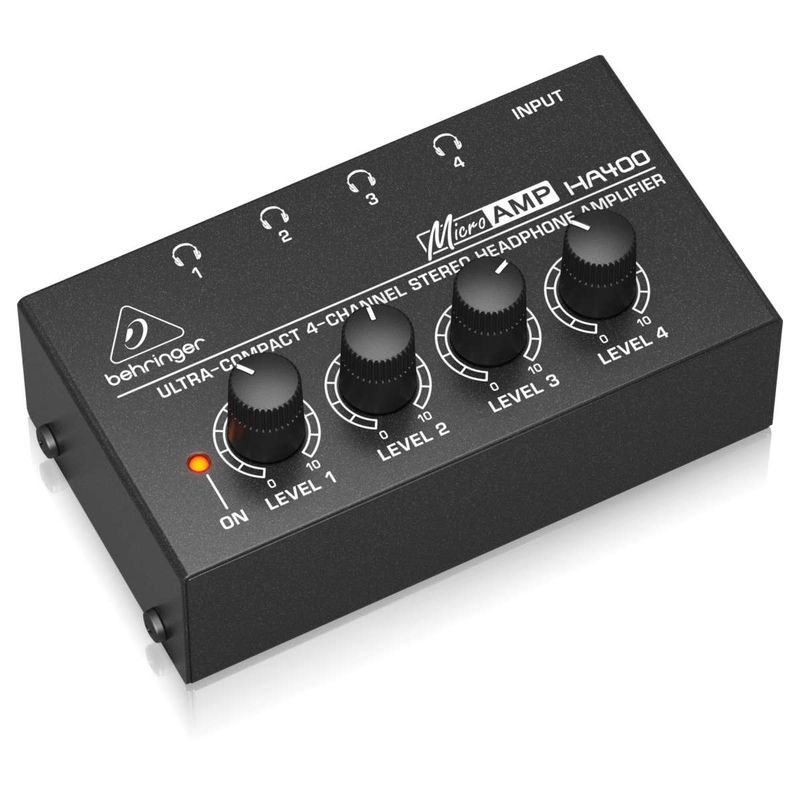 BEHRINGER - Amplificador de Audifonos Behringer HA 400