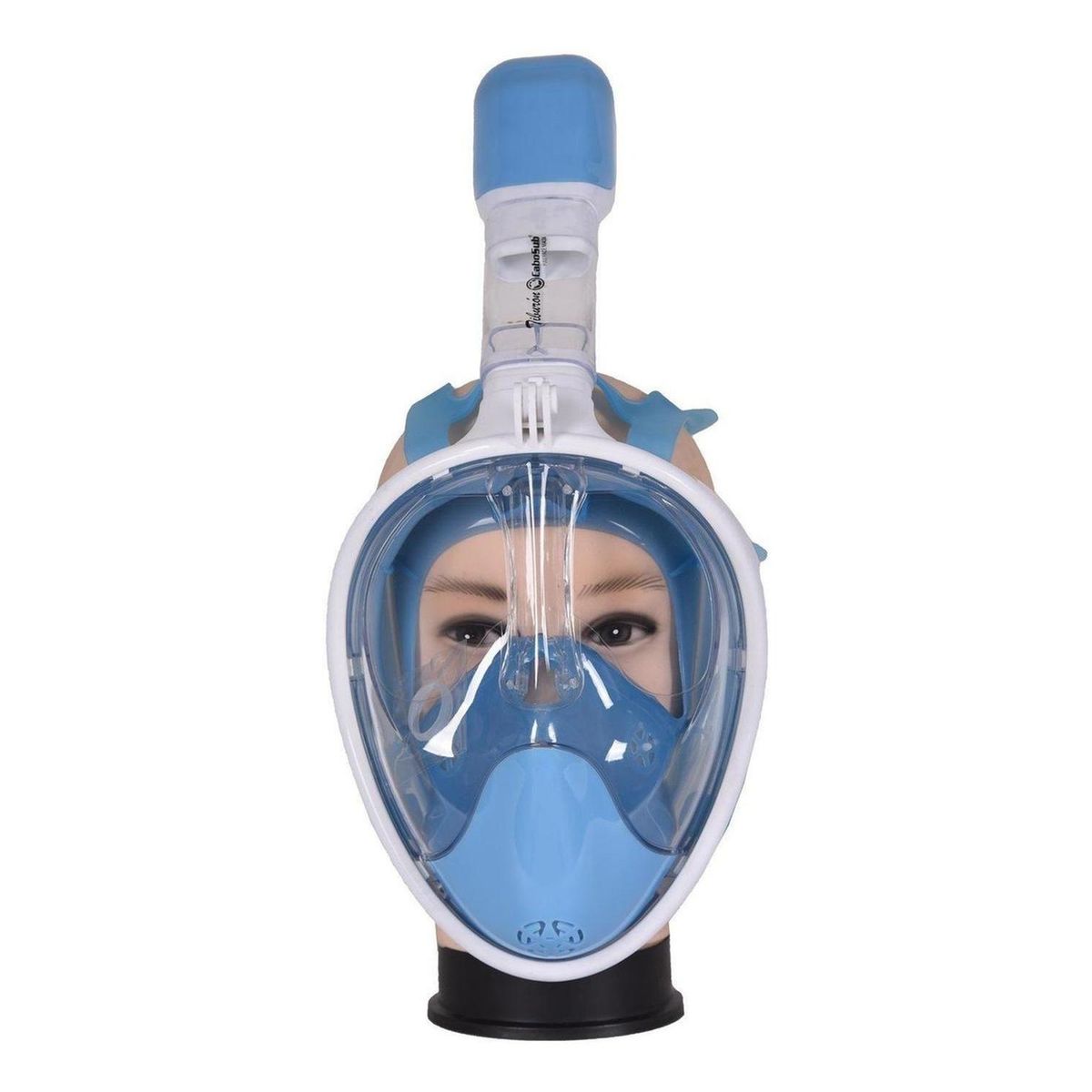 CABOSUB - Máscara Full Face Gopro - Celeste LXL
