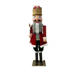 ARTIHOGAR - Cascanueces Musical Gigante Soldado 160 Cm Luces y Movimiento