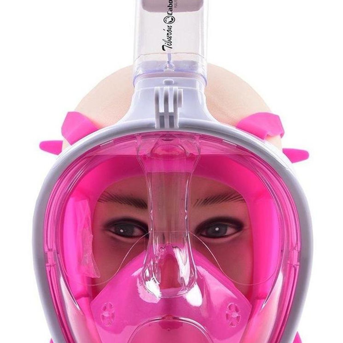 CABOSUB - Máscara Full Face Gopro - Rosa SM