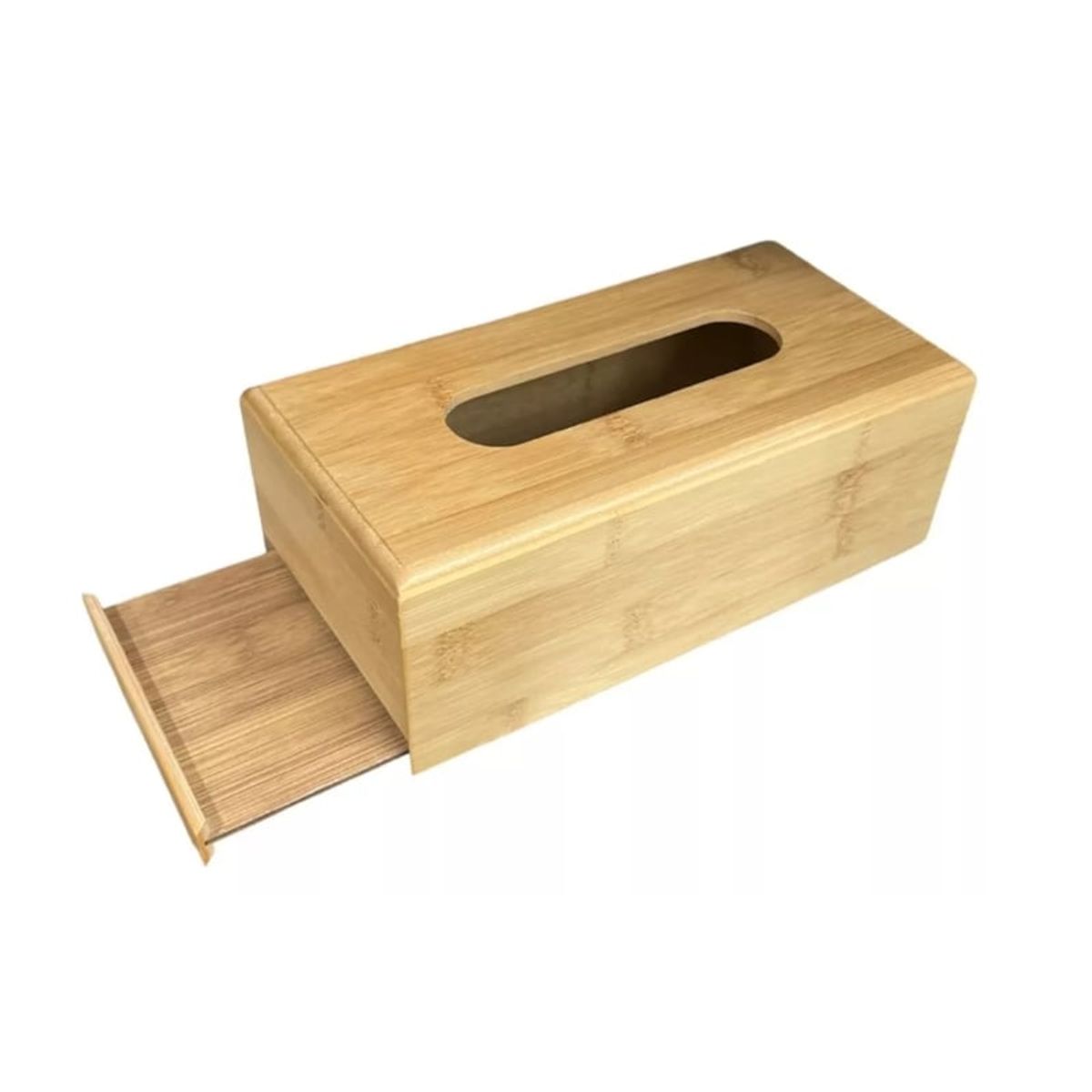 GENERICO - Servilletero Porta Pañuelo Porta Servilletas De Madera Bambu