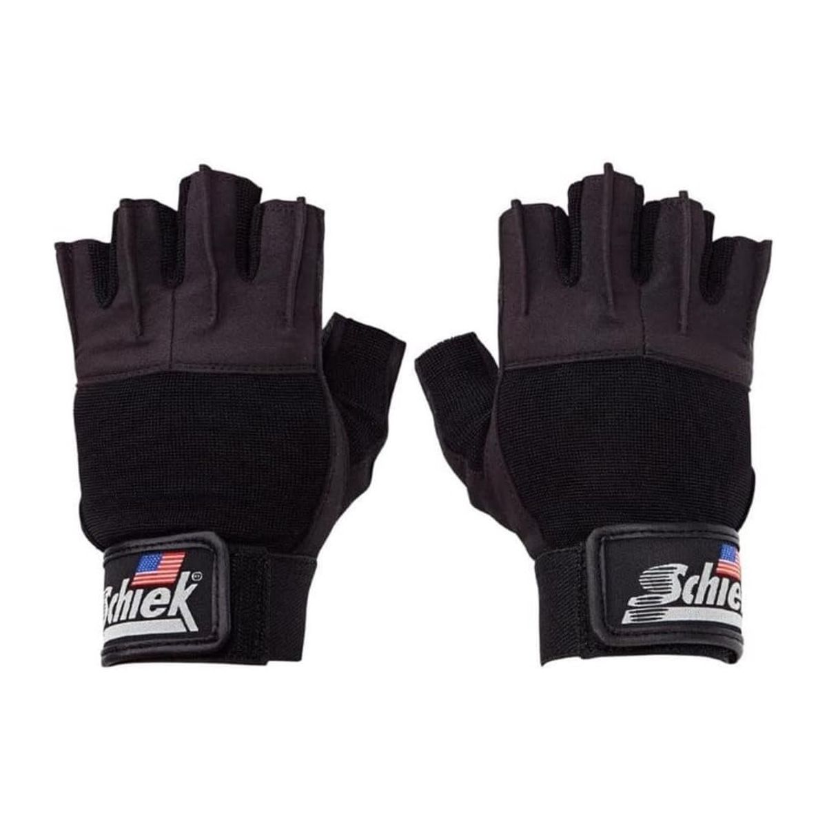 GENERICO - Guantes De Gimnasio Para Pesas Schiek 530 Platinum Series L
