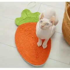 GENERICO - Juguete Rascador Para Gato En Forma De Zanahoria